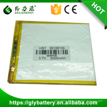 mercancías de la batería del polímero de litio de China 3.7v 6000mah